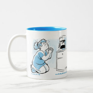 Oh, herrlicher Kaffee Zweifarbige Tasse