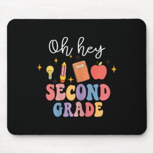 Oh Hey 2. Klasse Spaß zurück zur Schule Mousepad
