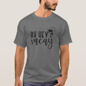 Oh Hey Cacay Palm Tree Sommer Familienurlaub 2022 T-Shirt (Vorderseite)