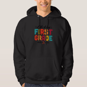 Oh Hey Erste Klasse Lustiger Schüler Lehrer Zurüc Hoodie