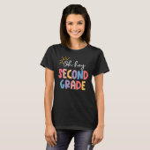 Oh Hey Second Grade Teacher Student 2nd Grade Back T-Shirt (Vorne ganz)