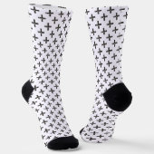 Oh, Hi! Farbenfrohe Sprechblase Socken (Gewinkelt)
