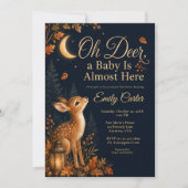 Oh Hirsch Baby Shower Einladung (Vorderseite)