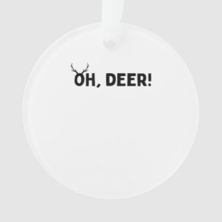 Oh Hirsch Einfache Ästhetische Acryl-Verzierung Ornament