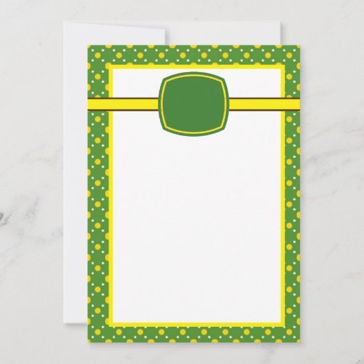 oh Hirsch Einladung (Vorderseite)