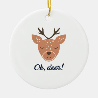 Oh Hirsch Hirsch Liebe Rette Den Hirsch Kreativer  Keramik Ornament