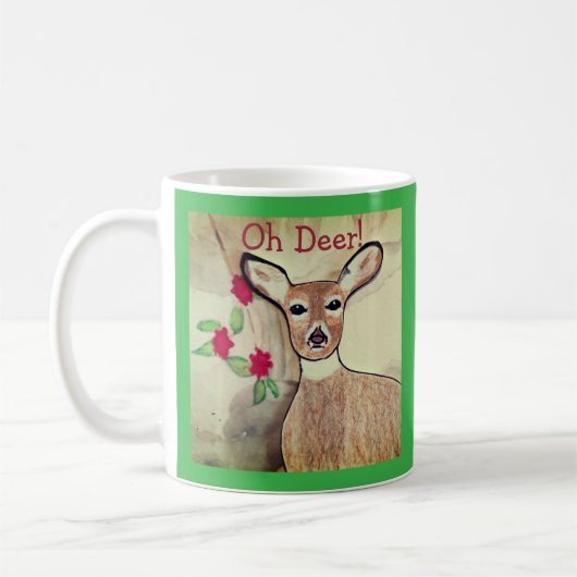 Oh Hirsch! Kaffeetasse (Links)