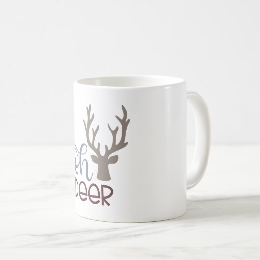 Oh Hirsch Kaffeetasse (VorderseiteRechts)