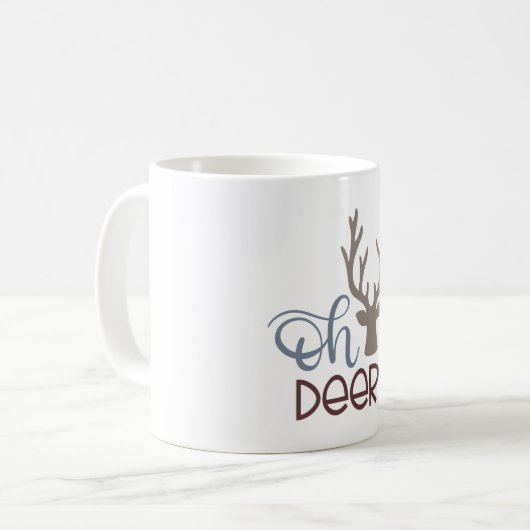 Oh Hirsch Kaffeetasse (Vorderseite Links)