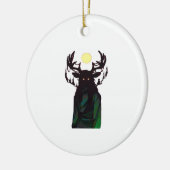Oh Hirsch Minimal Design Schmuck Keramik Ornament (Links)