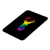 Oh Hirsch Queer Pride Feier Lustiges LGBT-Geschenk Magnet (Linke Seite)