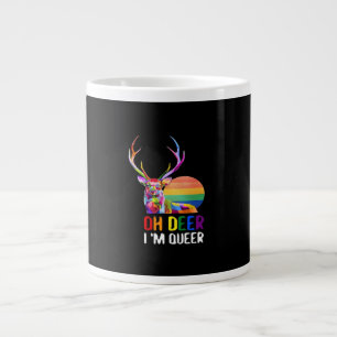 Oh Hirsch Queere Minimale Moderne Stilrichtung Jumbo-Tasse