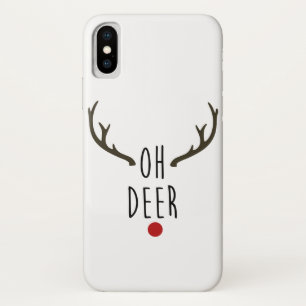 OH HIRSCH Rentiere Weihnachten Feiertag Festlich Case-Mate iPhone Hülle