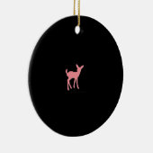 Oh Hirsch Retro-Klassiker-Ornament Keramik Ornament (Rechts)