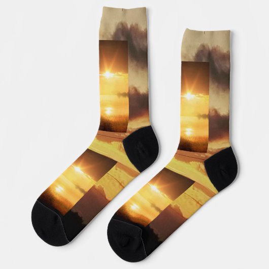 Oh Hirsch Socken (Linkes Detail)