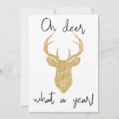 Oh, Hirsch, was für ein Jahr! Weihnachten (Vorderseite)