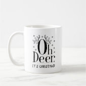 Oh Hirsch Weihnachtskaffee Tasse (Links)