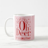 Oh Hirsch Weihnachtskaffee Tasse (Links)