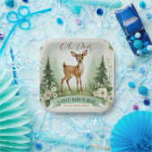 Oh, Hirsch! Woodland Baby Dusche Party Pappteller (Party)