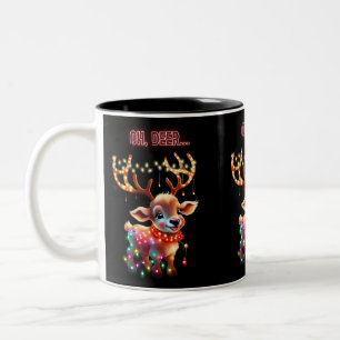 Oh, Hirsch... Zweifarbige Tasse