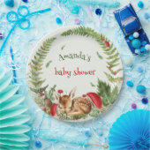 Oh Hirschblumendusche Pappteller (Party)