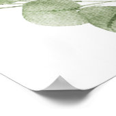 Oh Hirsche, geschlechtsneutrale Babydusche Begrüßu Poster (Ecke)