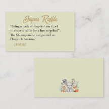 Oh Hirsche Rustikale Waldtiere Kinderduschkarte