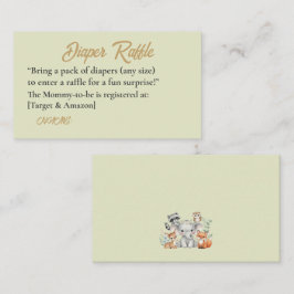 Oh Hirsche Rustikale Waldtiere Kinderduschkarte Begleitkarte