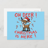 Oh, Hirsche Weihnachten ist hier (Vorne/Hinten)