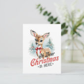 Oh, Hirsche Weihnachten ist hier (Stehend Vorderseite)