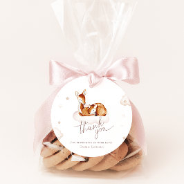 Oh Hirschgeschlechtsneutrale Aquarellendusche Geschenkanhänger