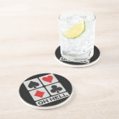 Oh Höllen-Untersetzer Getränkeuntersetzer (Seite)