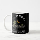 Oh Holy Night Jesus Nativity Scene Religious Merry Kaffeetasse (Links)