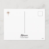 Oh Holy Night Postcard Feiertagspostkarte (Rückseite)