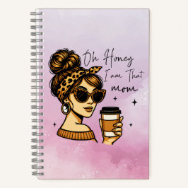 Oh Honey, ich bin die Mama Spiral Notebook Notizblock