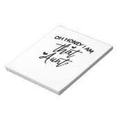 Oh Honey, ich bin diese Tante Notizblock (Rotiert)