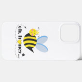 Oh Honey Valentines Queen Bee Charakter mit Tiara Case-Mate iPhone Hülle (Rückseite (Horizontal))