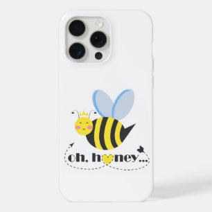 Oh Honey Valentinstag Königin Biene Charakter mit iPhone 15 Pro Max Hülle