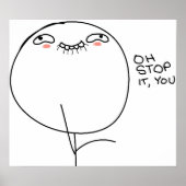 Oh, hör auf, du - Poster. Poster (Vorne)