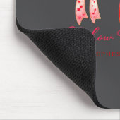 Oh How He Loves Us, Christian Valentine Bible Vers Mousepad (Ecke)