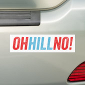 Oh Hügel nein! Autoaufkleber (Auf Auto)