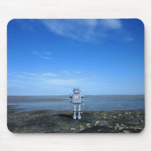 Oh, ich bin gerne am Meer Mousepad