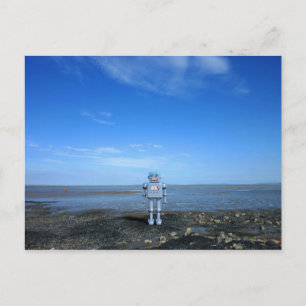 Oh, ich bin gerne am Meer Postkarte