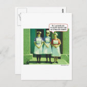 Oh, ich kann kaum warten! postkarte (Vorne/Hinten)