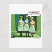 Oh, ich kann kaum warten! postkarte (Vorderseite)