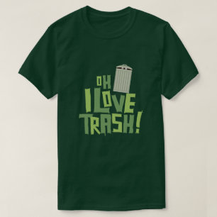 Oh, ich Liebe Trash Retro Pop Culture Graphic T-Shirt