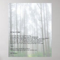 Oh, ich! Oh, das Leben! Walt Whitman Poem Wooded P