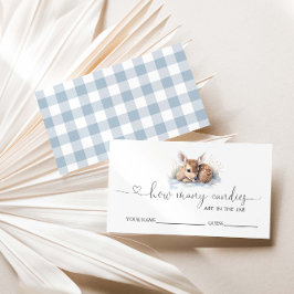 Oh, ihr Baby-Dusche schätzt wie viele Kanadier Begleitkarte