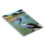 Oh Im A Happy Pelican Tra Lah, Notebook Notizblock (Rechte Seite)