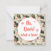 Oh, irre was für ein Jahr ein sonniger Urlaub Mitteilungskarte (Vorderseite)